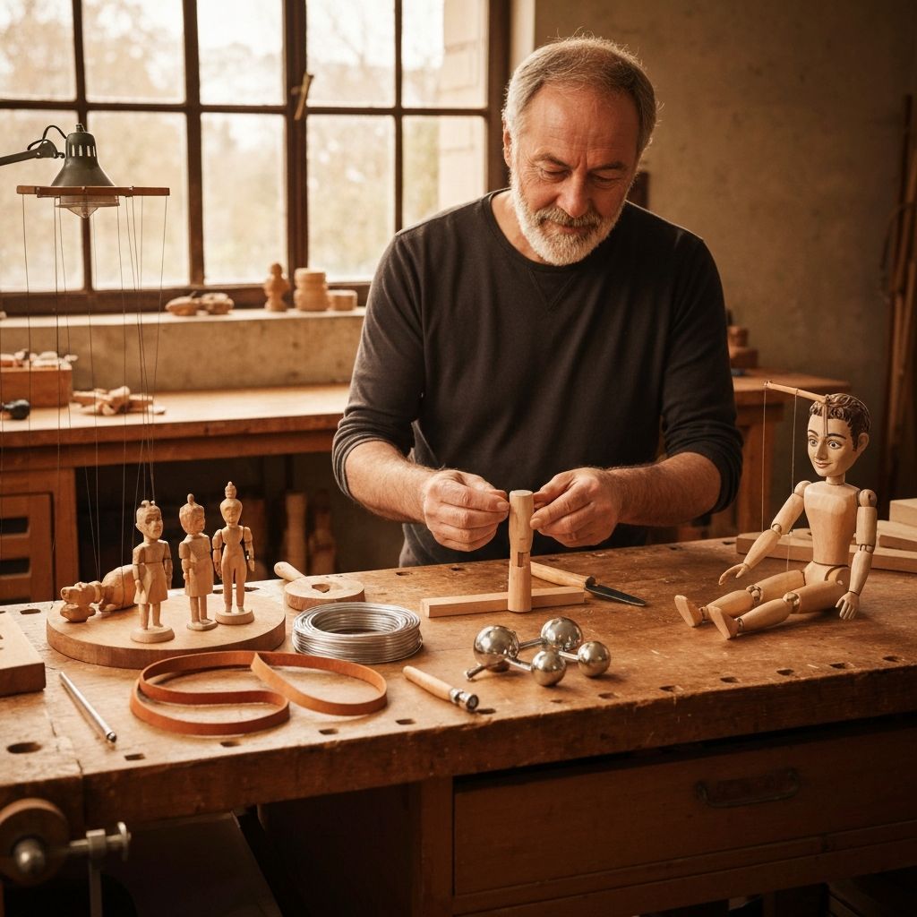 Best Material for Joint in a Puppet