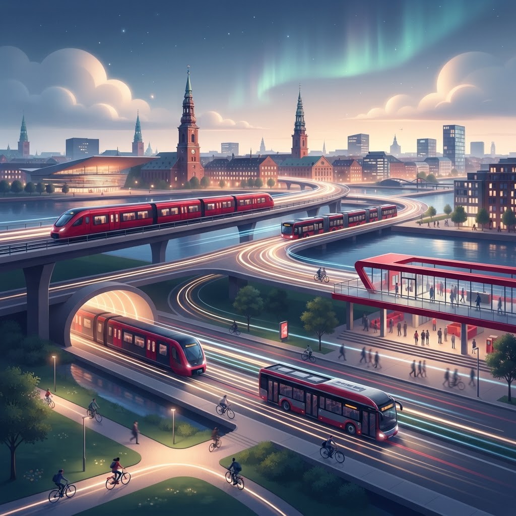 Top 10 Best Public Transit Services in Denmark
