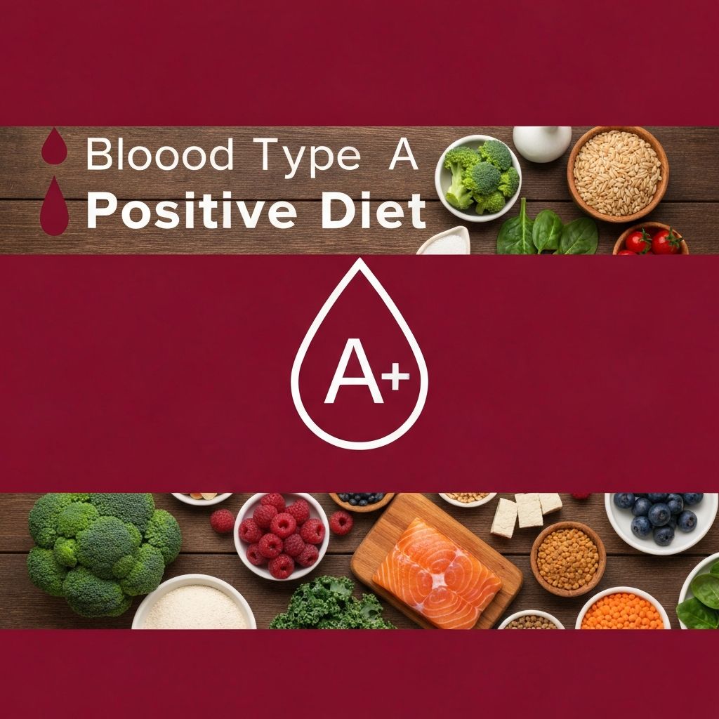 Blood Type A Positive Diet Food List PDF