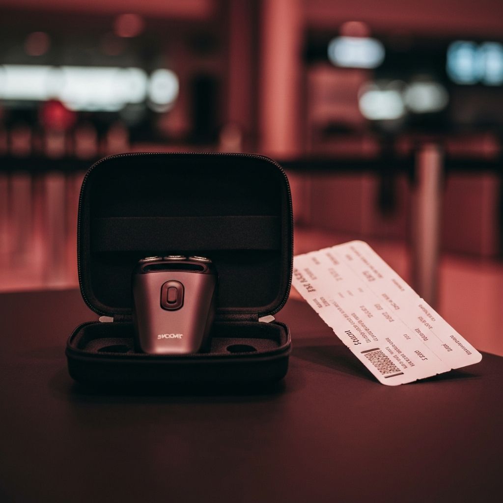 Can You Bring an Electric Shaver on a Plane