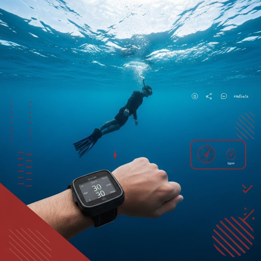 Gauge More on a Dive Computer for Freediving