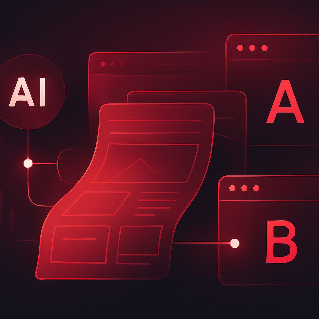 How AI Simplifies Website Creation and Testing for Growth Marketers