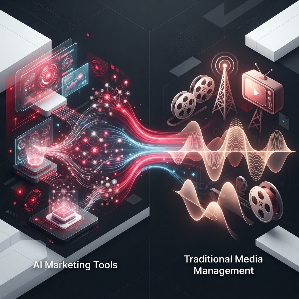 How Do AI Marketing Tools Compare to Traditional Media Management