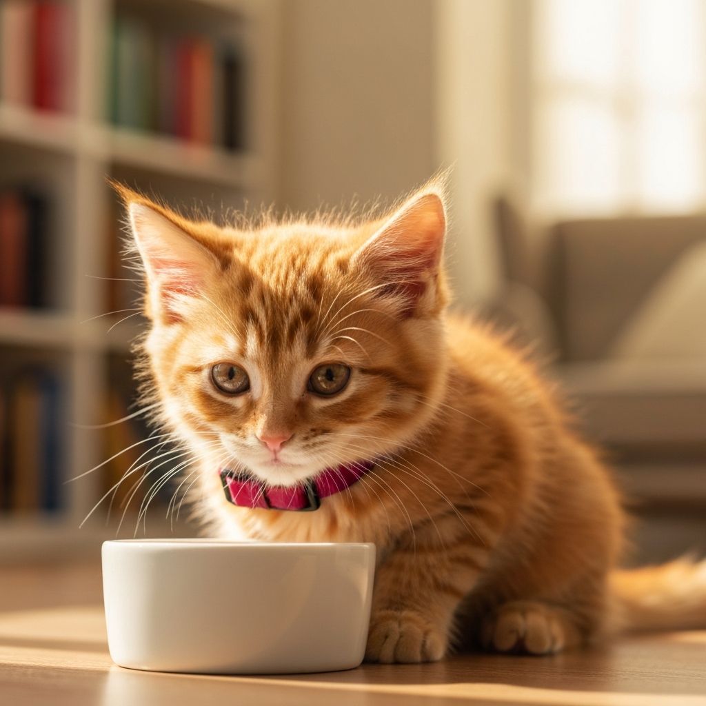 How Long to Feed Kitten Food