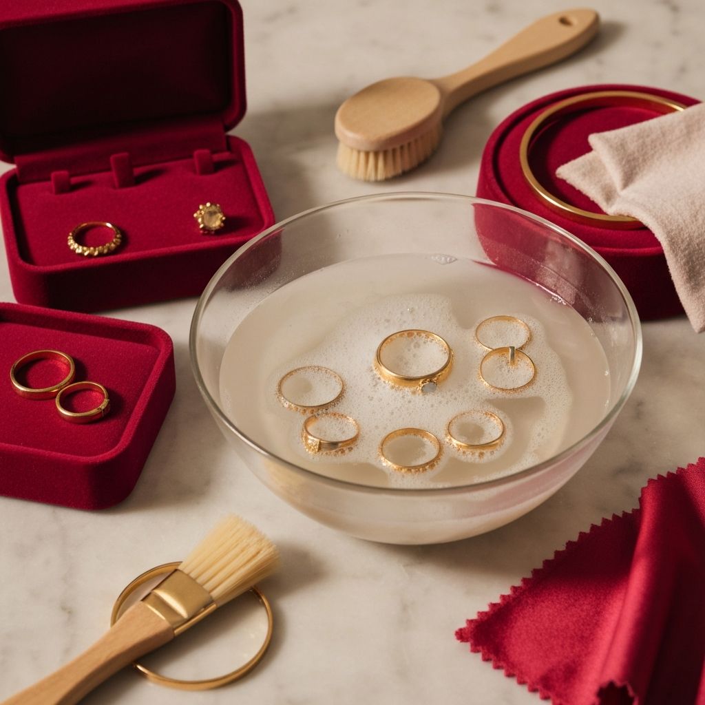 How to Clean Gold Jewelry: Expert Methods for a Brilliant Shine