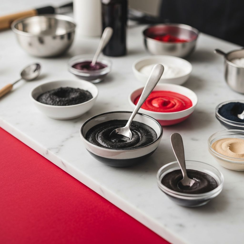 How to Make Black Food Coloring at Home