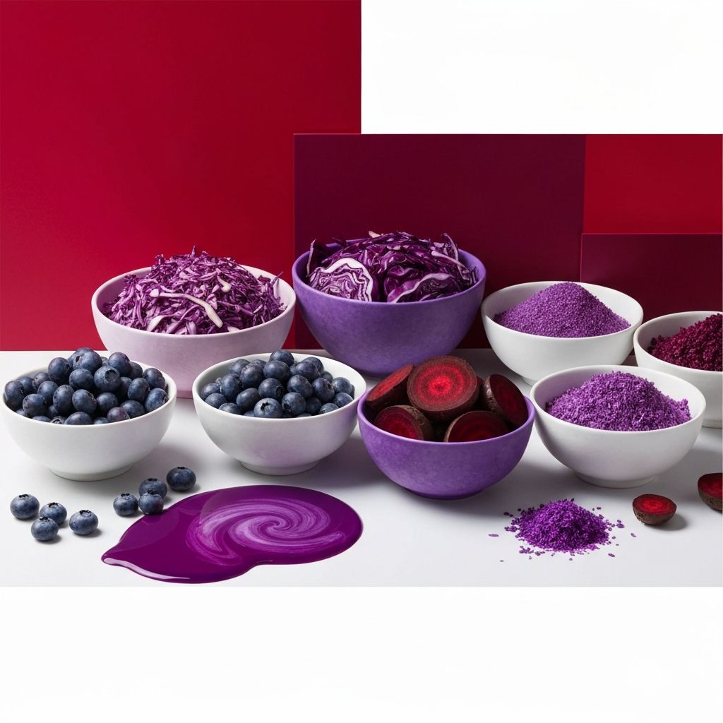 How to Make Purple Food Coloring