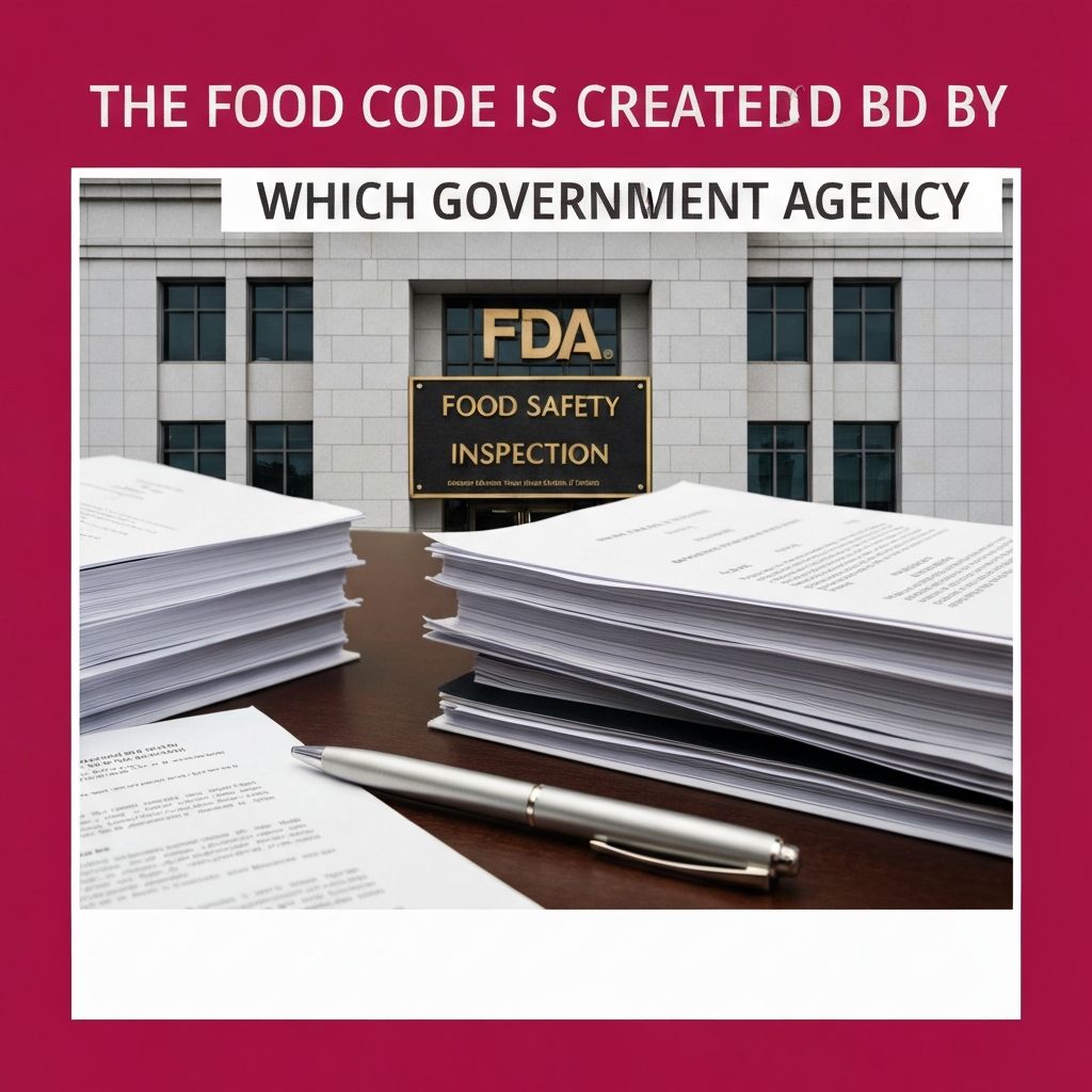 The Food Code Is Created by Which Government Agency