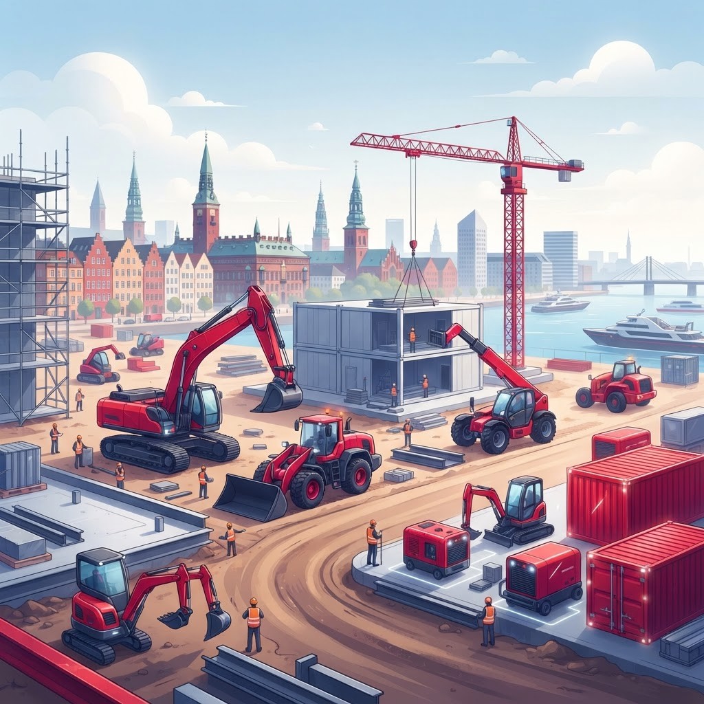 Top 10 Best Construction Equipment Rentals in Denmark