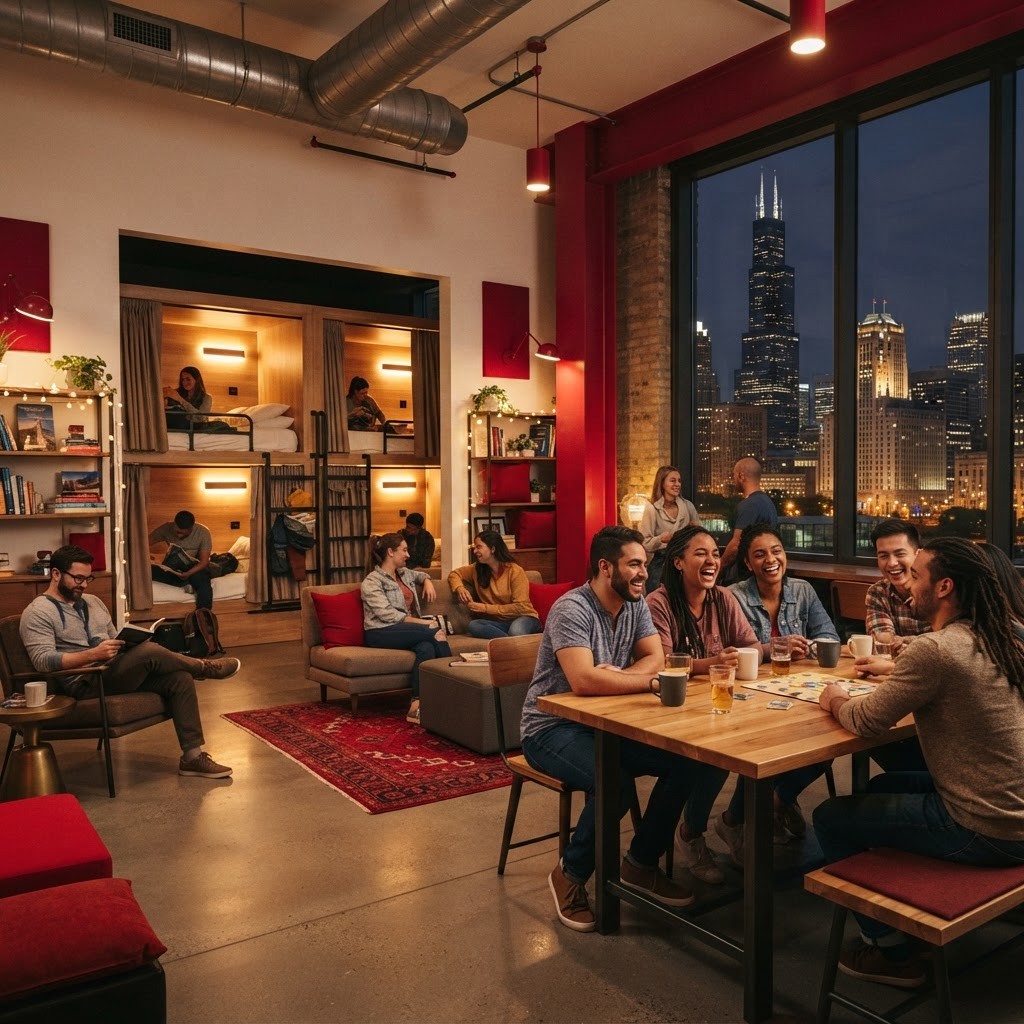 Top 10 Best Hostels in Chicago