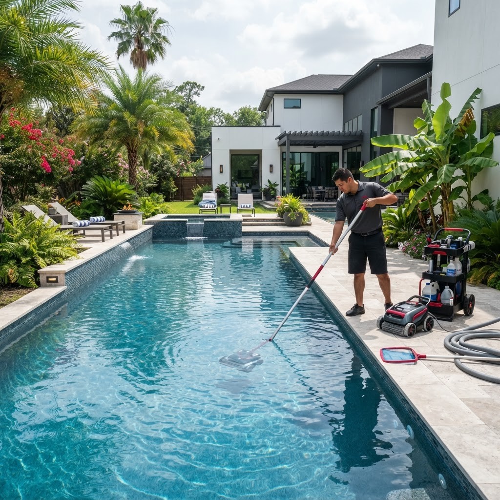 Top 10 Best Pool Cleaning Services in Houston