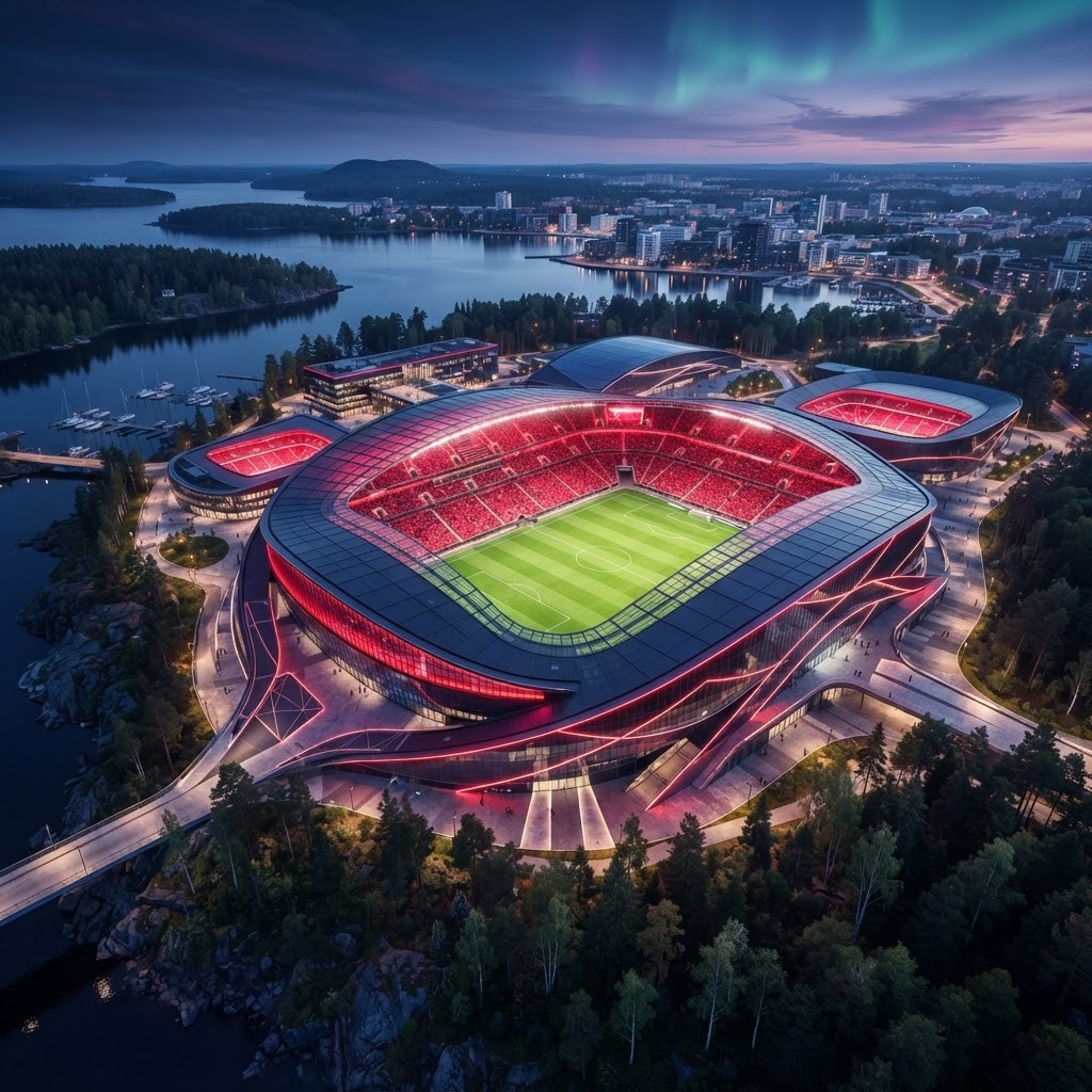 Top 10 Best Stadiums in Finland