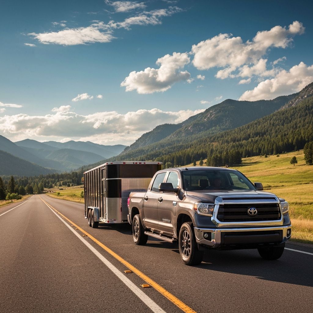 Towing Capacity for a Toyota Tundra