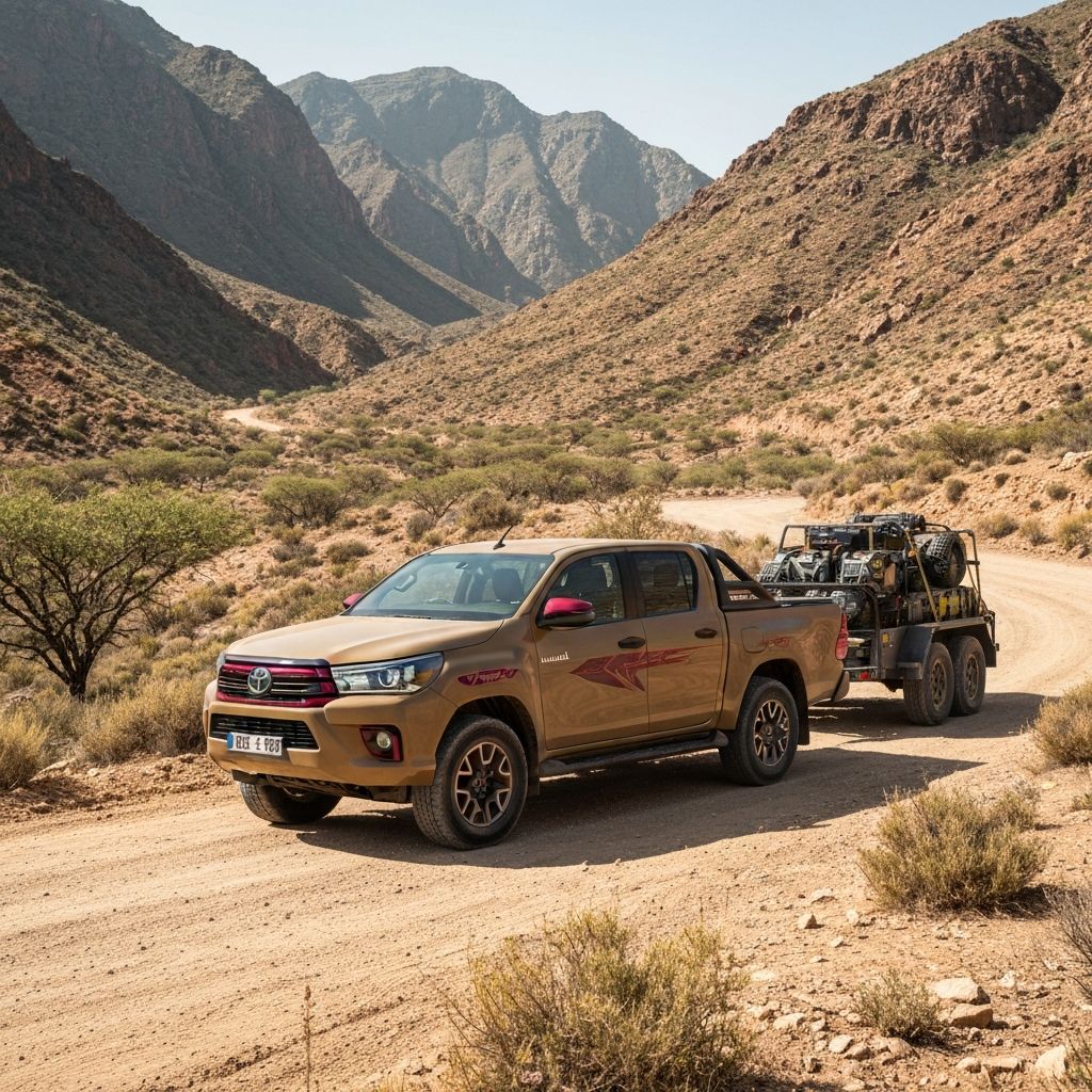 Towing Capacity of a Toyota Hilux