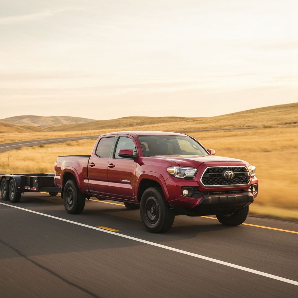 Towing Capacity of a Toyota Tacoma