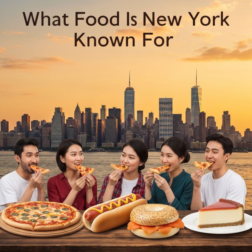 What Food Is New York Known For